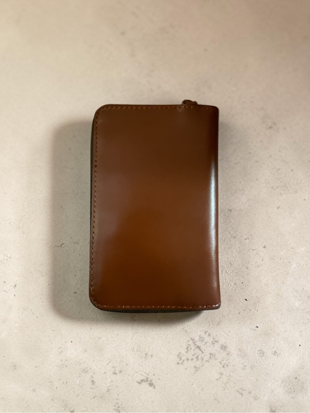 Patricia Nash Brown Pertina Leather Crossbody Phone Pouch NWT - Picture 2 of 7